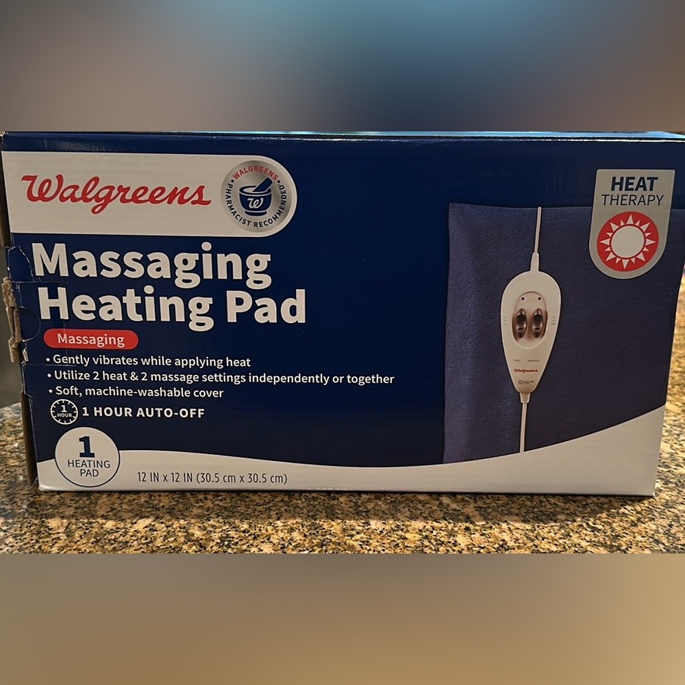 Walgreens Massaging Heating Pad- LIke New